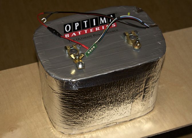 Comment isoler une batterie pour l'hiver de vos propres mains