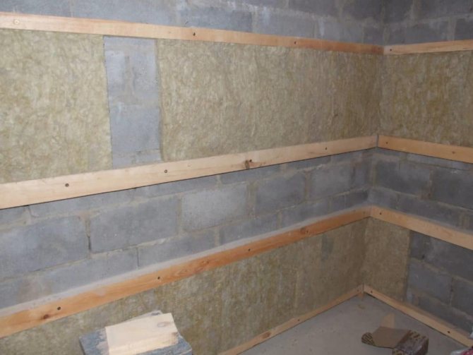 Comment isoler un sauna à l'intérieur des blocs de mousse