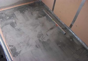 Comment isoler le sol du balcon sous les carreaux?