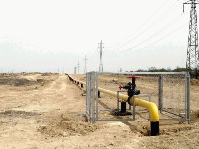 Quelle devrait être la pression de gaz dans le gazoduc