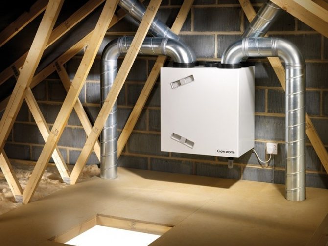 Ventilation de conduit pour la maison