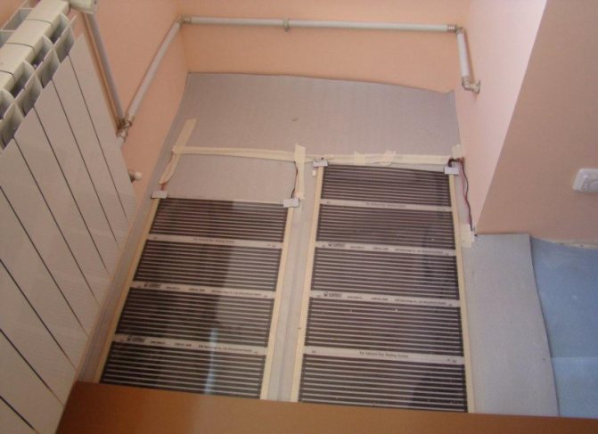 Chauffage par le sol en carbone: tapis infrarouge à tige, carbone électrique sous le stratifié et revues