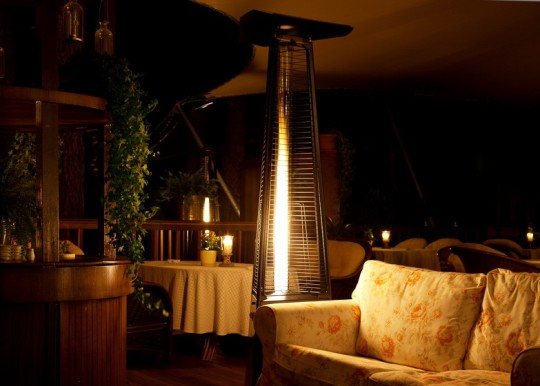 chauffe-gaz catalytique pour chalets d'été