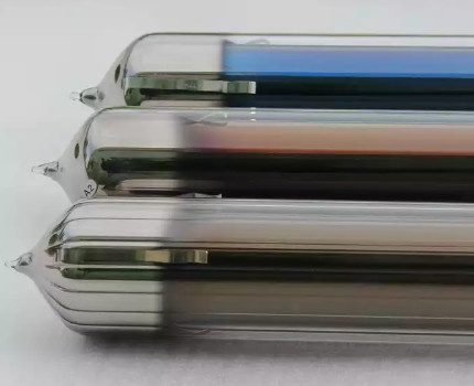 Tubes coaxiaux en verre