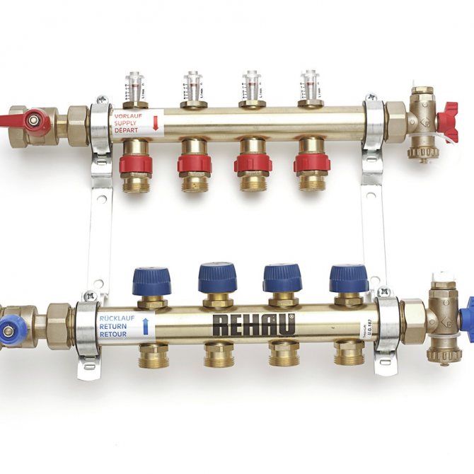 collecteur pour l'approvisionnement en eau