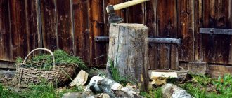 Terrasse de bois de chauffage bricolage