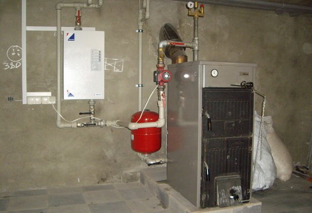 Chaudières mixtes - bois de chauffage électricité 4
