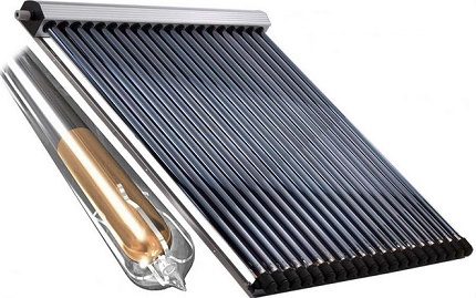 Conception et avantages des capteurs solaires sous vide