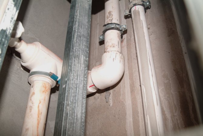 La corrosion n'est pas un problème pour les tuyaux en plastique