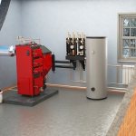 Chaudières à combustible solide pour chauffer une maison privée