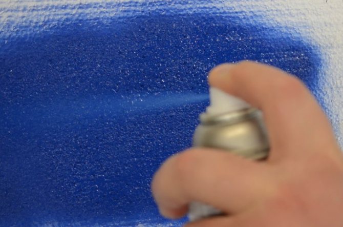 Peinture en polystyrène
