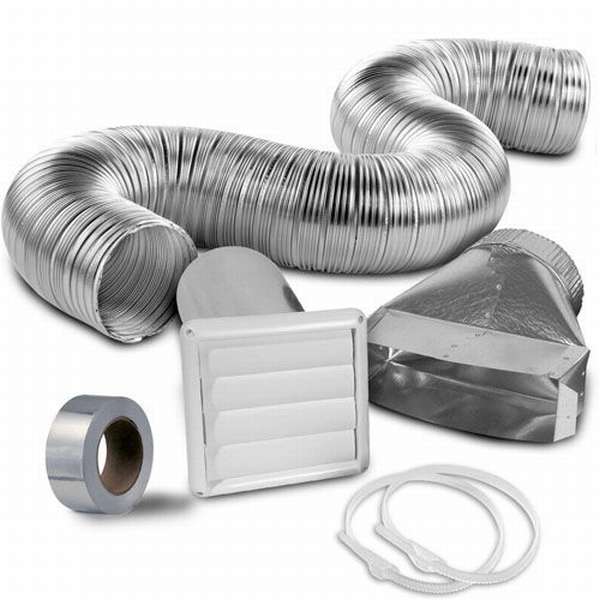 Ondulation de cuisine pour hottes: caractéristiques de la sélection et de l'installation de conduits d'air flexibles