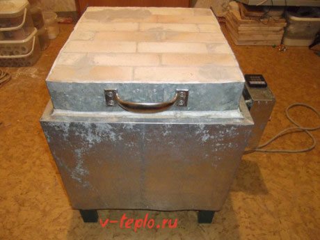 Facile à fabriquer, pratique à utiliser. Four à moufle en céramique