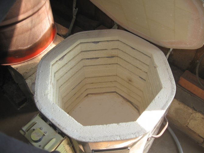 Facile à fabriquer, pratique à utiliser. Four à moufle en céramique