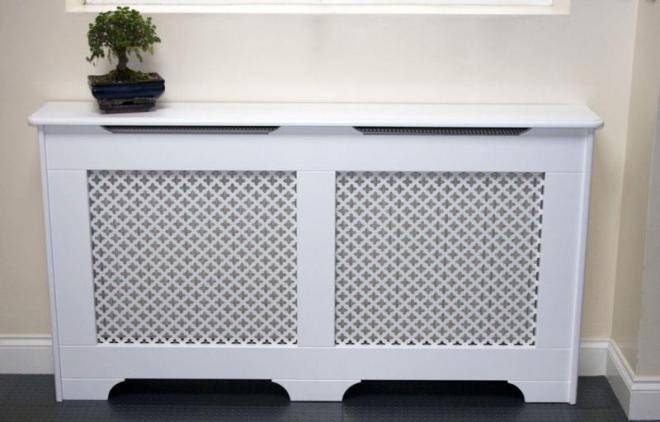 Grilles métalliques pour radiateurs chauffants