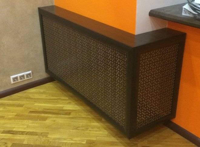 Grilles métalliques pour radiateurs chauffants