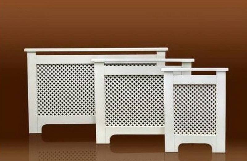 Grilles métalliques pour radiateurs chauffants