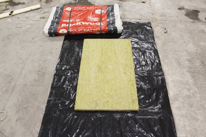 Laine minérale Rockwool, isolation phonique au sol, expérience