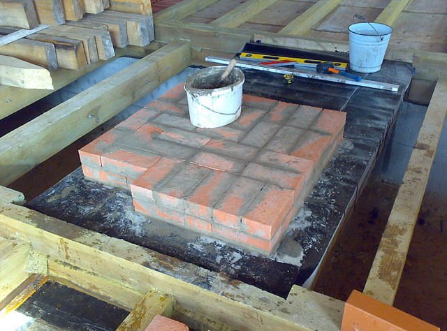 Mini four à briques pour chalets d'été