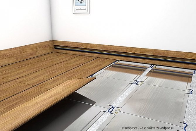 Plancher modulaire isolé thermiquement ZEBRA EVO-300 WF