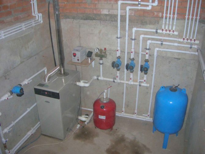 installation de système de chauffage