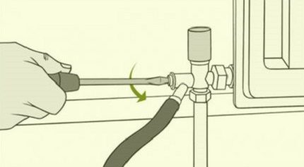 Installation du thermostat de chauffage
