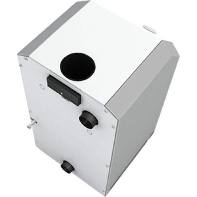 Modèle au sol d'une chaudière à gaz Lemax