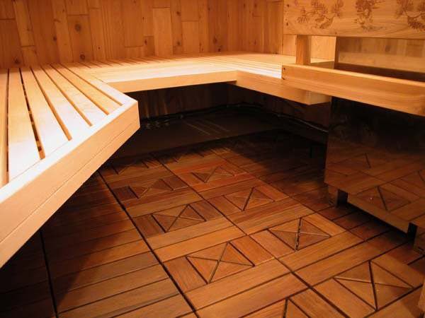 Carreaux de sol de bain