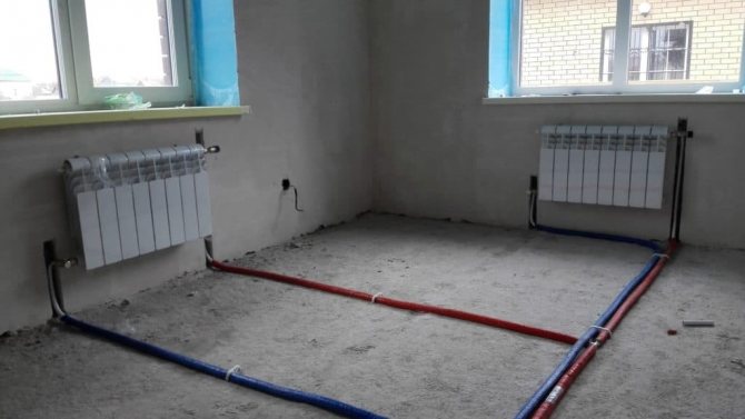 Système de chauffage à un et deux tuyaux: quel est le meilleur, avantages et inconvénients, que choisir, exemples de photos et de vidéos