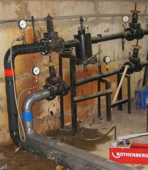 test de pression du système de chauffage