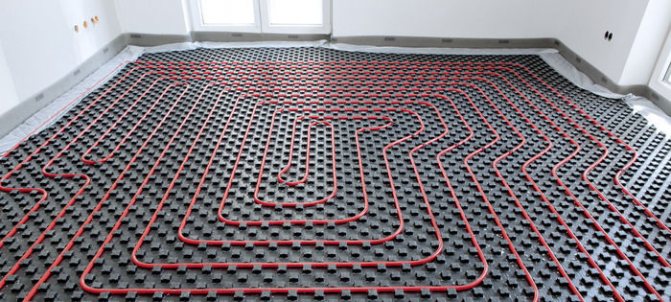 tuyaux de sertissage pour chauffage par le sol