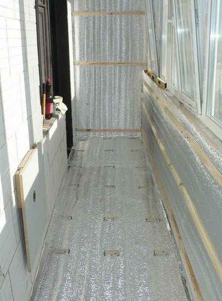 Erreurs lors de l'isolation des balcons