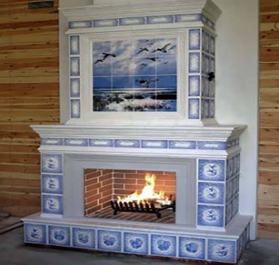 Meubler le foyer avec des carreaux