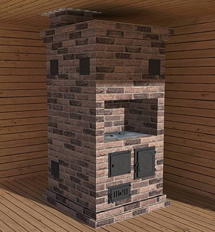 Projets de fours de chauffage et de cuisson en briques