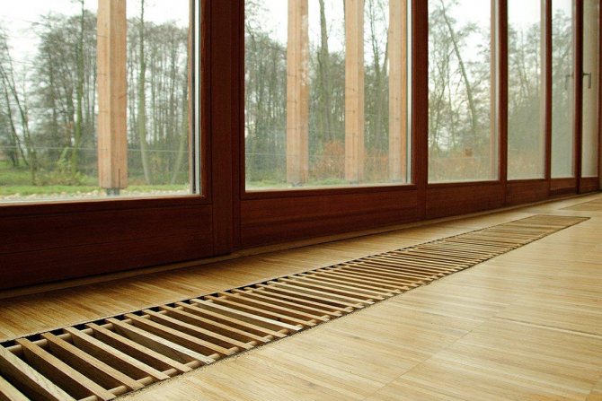 Chauffage du balcon au gaz