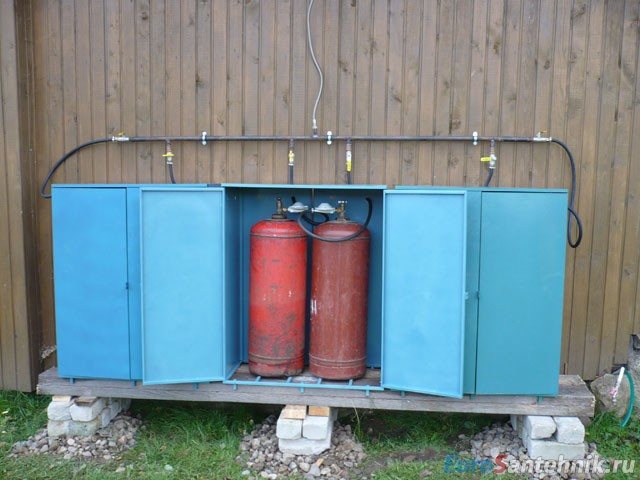 chauffer la maison avec des bouteilles de gaz