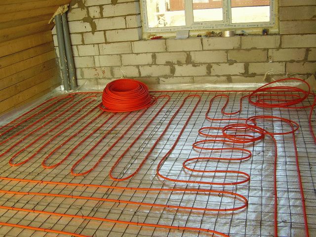 Chauffage et ventilation dans le grenier