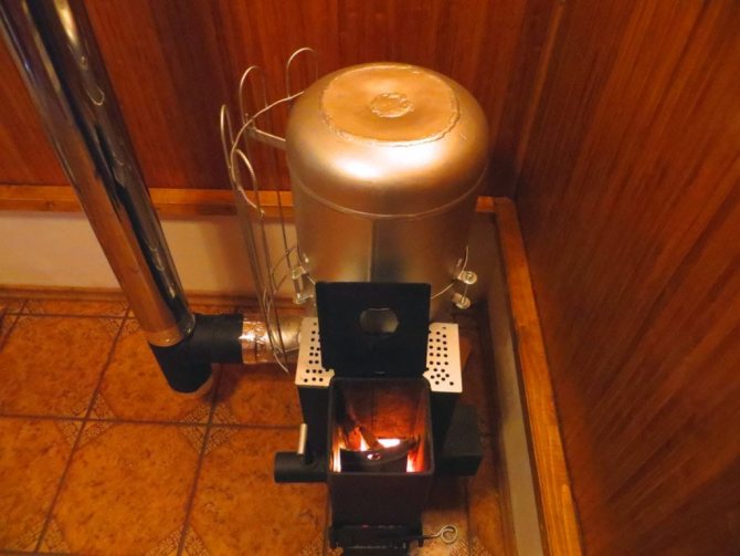 Réchaud Rocket avec cuisinière