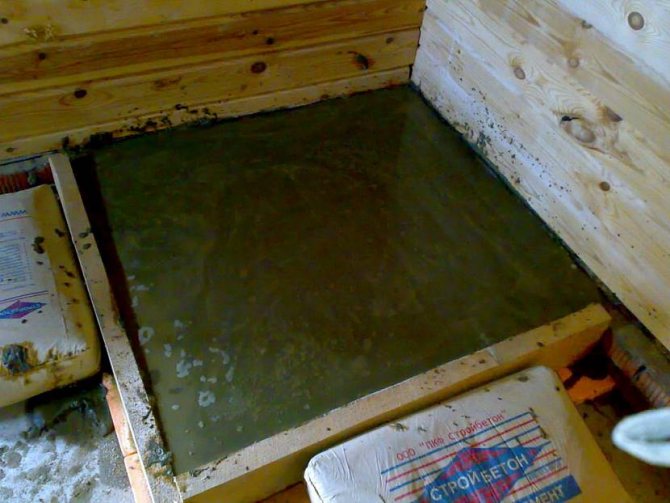 four dans une maison en bois