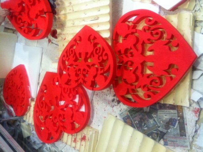 mousse de coeur