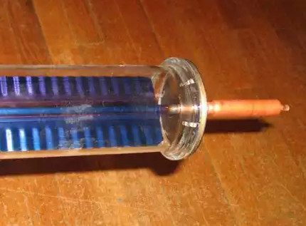 Flacon plume pour collecteur
