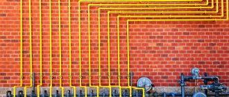 Tuyaux en plastique pour le gaz