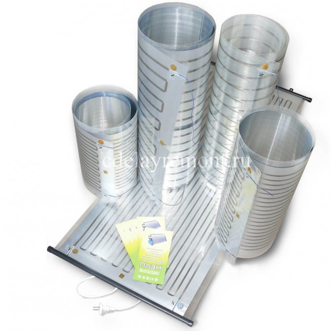 Film PLEN pour chauffage infrarouge tel quel