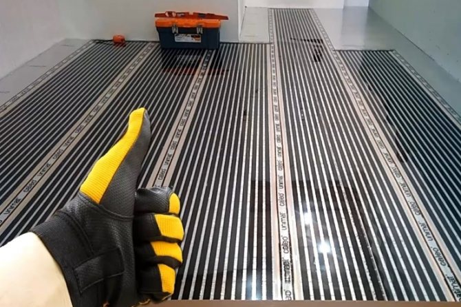 sol en film pour parquet