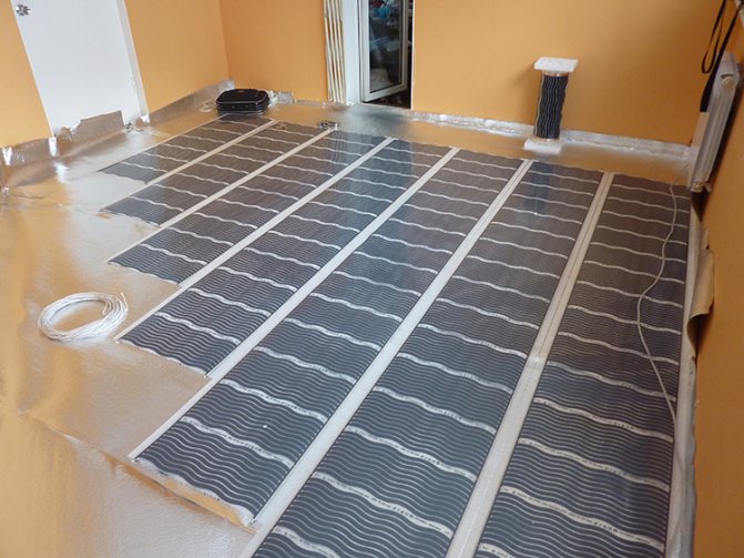 film plancher chaud