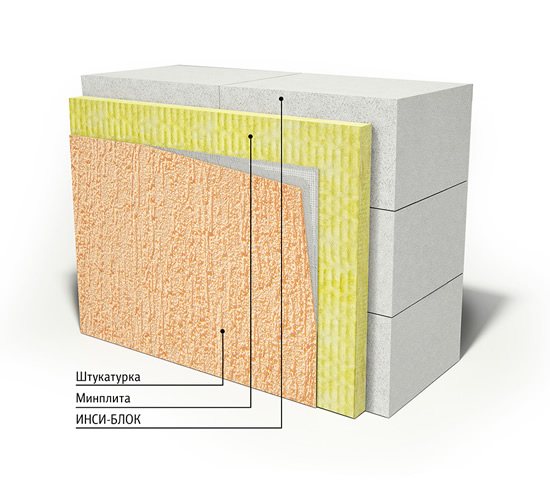 Préparation du mortier et application du plâtre sur un mur en béton