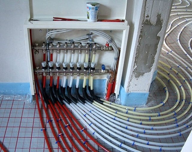 tuyaux en polyéthylène pour le chauffage