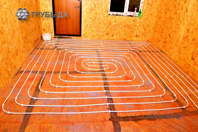 Tuyaux en polypropylène pour chauffage par le sol