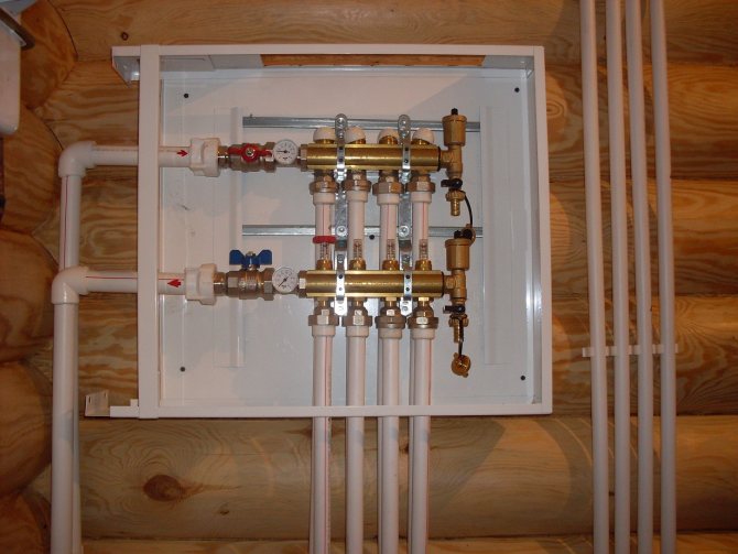 Plomberie en polypropylène dans la maison