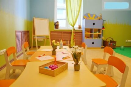Salle de maternelle